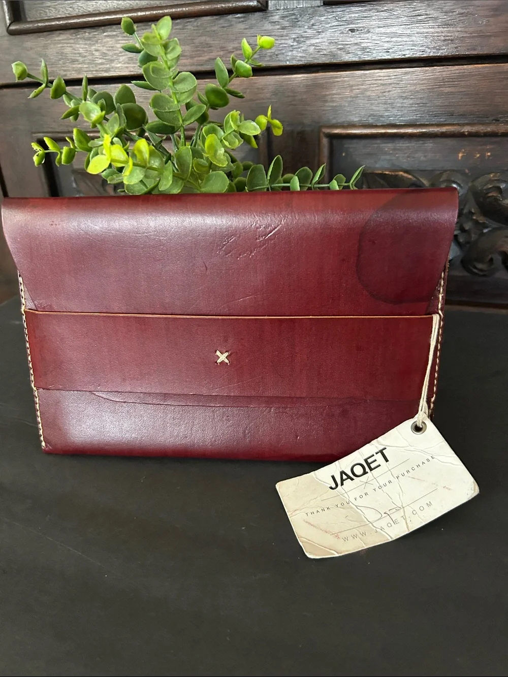 Brown Leather Tablet Sleeve - Premium Men’s Sleeve